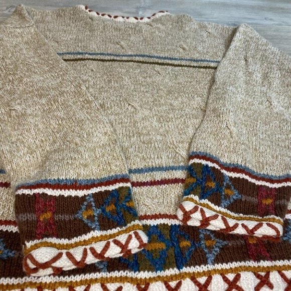 Signature by Northern Isles Hand Knitted Sweater - Picture 5 of 5